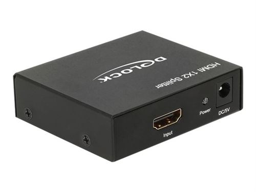 Delock 87701 Répartiteur HDMI noir
