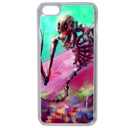 Coque Squellette Fun Compatible Iphone 7 Plus Transparent