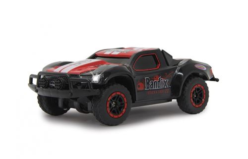 Jamara JAM-410057 Camion Monster RC Bandix Rednexx 2.0 + Éclairage 1:43 Rouge