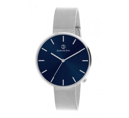 James & Son Montres Argent Homme - JAS10043-217