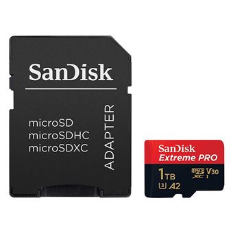 Prix cassé pour cette carte mémoire microSD de 1 To SanDisk