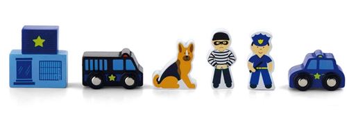 Viga Toys chiffres à jouer police à 6 voix