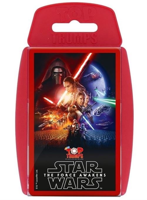 Winning Moves Les meilleurs atouts de Star Wars rouge