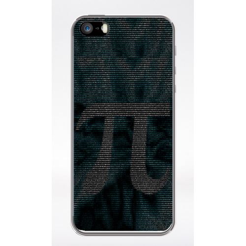Coque Pi Suite De Nombres Compatible Iphone 5 Transparent
