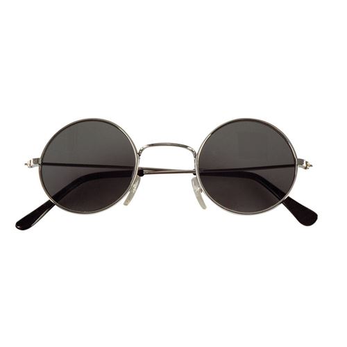paire de lunettes rondes party john adulte - Modèle aléatoire - 02500