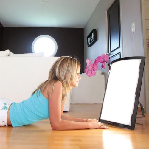 Lampe luminothérapie Dayvia noire