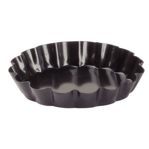 Moules à tartelettes cannelés (3) anti-adhésifs 100mm vogue