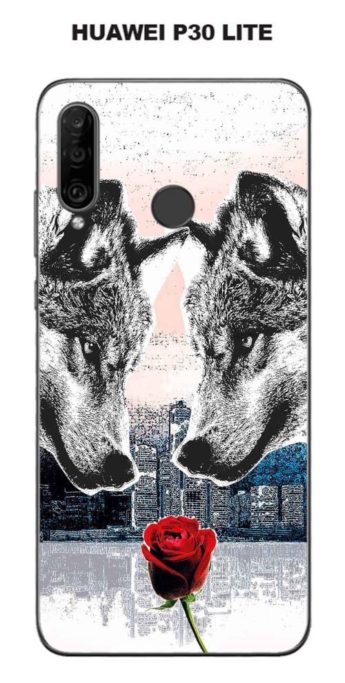 Coque Cur de loup pour Huawei P30 Lite