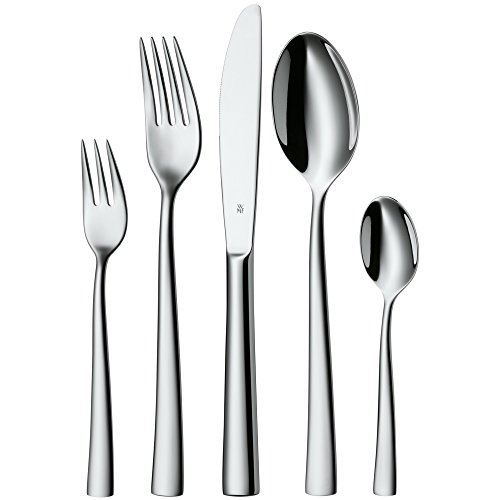 Wmf 1166009999 philadelphie service de couverts 60 pièces pour 12 personnes acier inoxydable cromargan 18 10 poli