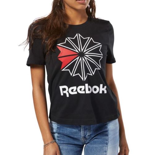 T-shirts Reebok Noir S Adulte