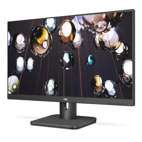 AOC 24E1Q - Écran LED - 23.8" - 1920 x 1080 Full HD (1080p) @ 60 Hz - IPS - 250 cd/m² - 1000:1 - 5 ms - HDMI, VGA, DisplayPort - haut-parleurs