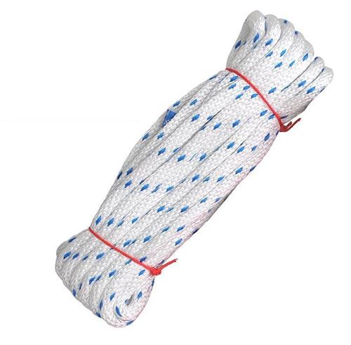 Seilflechter corde birotext polypropylène 10 mm 10 mètres blanc