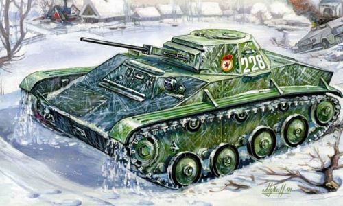 Char Soviétqiue T-60 Zvezda 1/100