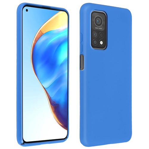 Coque pour Xiaomi Mi 10T / 10T Pro Silicone Gel Semi-rigide Finition Soft Touch bleu