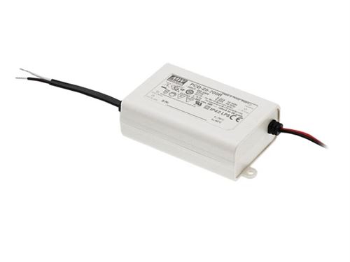 Driver de led à courant constant - variable - 1 sortie - 350 ma - 25 w velleman pcd-25-350b