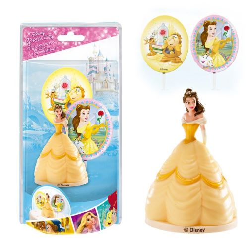 kit décor à gâteau belle de princess