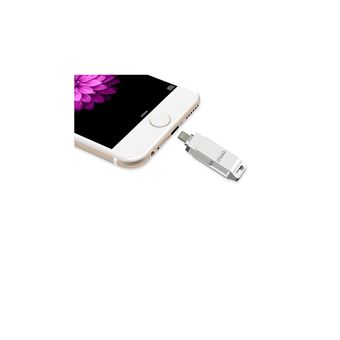 Clé de stockage Lightning 3.0 128GB pour iPhone et iPad iDiskk - Clé USB -  Achat & prix