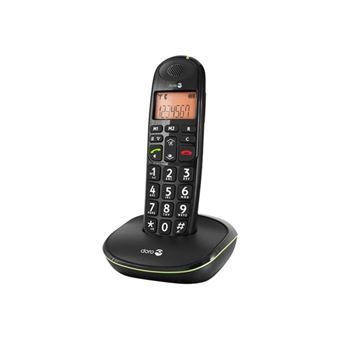 DORO PhoneEasy 100w - Snoerloze telefoon met nummerherkenning - DECT\GAP - zwart - 1