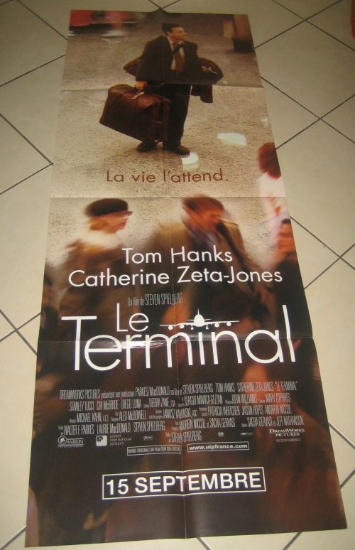 LeTerminal - Tom Hanks AFFICHE CINEMA ORIGINALE État correct - N/A reconditionné disponible sur Fnac
