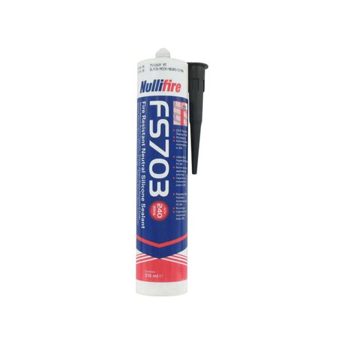 Mastic coupe feu FS703 NULLIFIRE noir 310ml