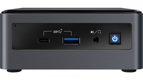 Mini PC Intel NUC10i7FNH2 i7-10710U LAN WiFi Bluetooth Noir
