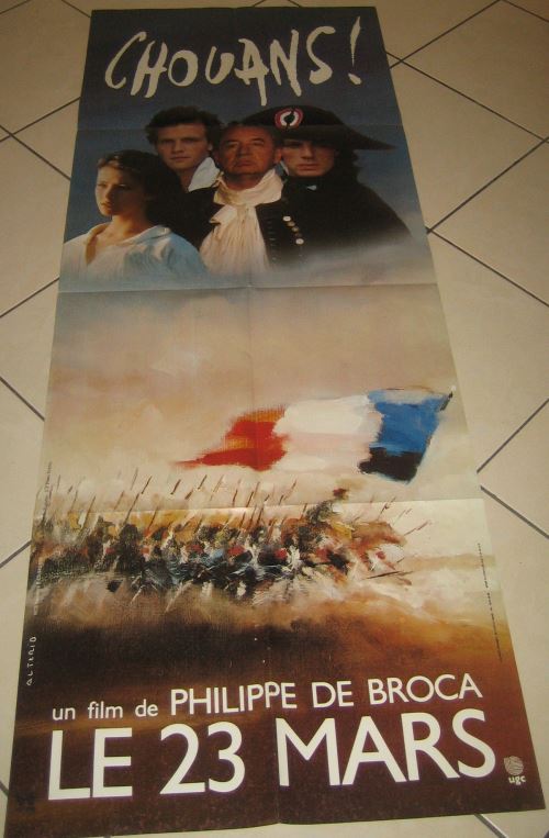 Chouans AFFICHE CINEMA ORIGINALE