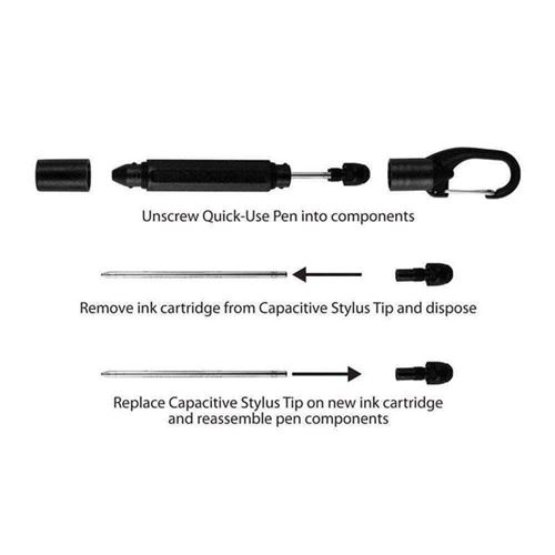 Recharge de stylo tactile Inka Nite Ize - Bleu