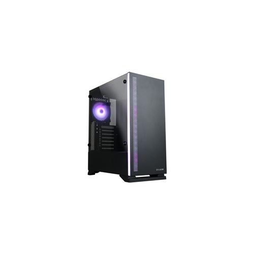 Zalman Noir S5 - Tour - Atx - Panneau Latéral Fenêtré (Verre Trempé) - Pas D'alimentation (Atx) - Usb/Audio