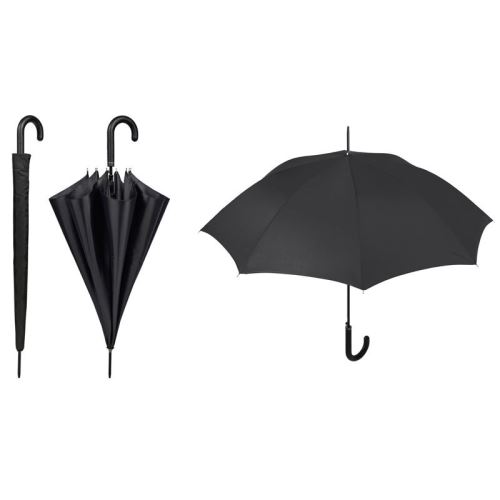 PERLETTI - Perletti Perletti12029 61 x 8 cm Gent Noir Parapluie avec étui