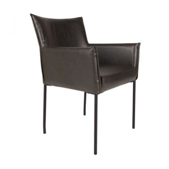 Lot De 2 Fauteuils Vintage Dion Couleur Noir Achat Prix Fnac
