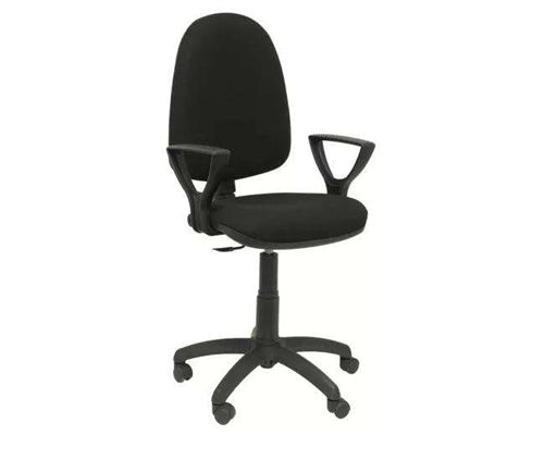 Lot de 1 chaise de bureau GENERIQUE H. 64 cm non pliable en polypropylene interieur noir