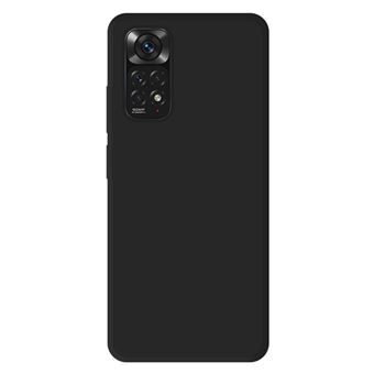 Siliconen matte hoesje compatibel met Xiaomi Redmi Note 11 4G - noir - 1