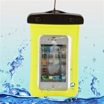 Housse etui coque pochette etanche waterproof pour Huawei P9 - JAUNE - htdmobiles - 1