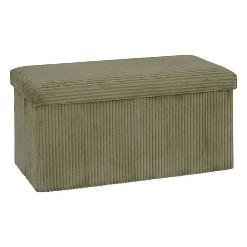 Atmosphera Banquette Coffre Pliable - Kaki - Image 3