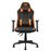Daim noir/orange 