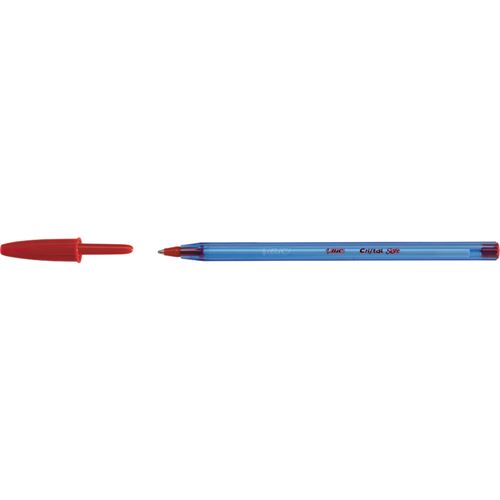 Non Communiqué Rouge Bic Stylo À Bille Cristal Soft,