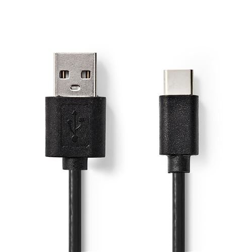 Câble USB Nedis CCGT60600BK10 1.00 m