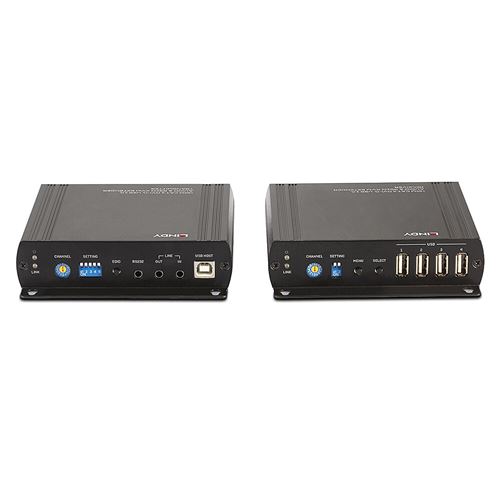Non Communiqué Extendeur Lindy 140M Cat.6 Dvi-D Usb Audio & Rs232 Kvm Extender