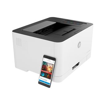 HP Color Laser 150nw - Imprimante - couleur - laser - A4/Legal - 600 x 600 ppp 4 ppm (couleur) - jusqu'à 18 ppm - capacité : 150 feuilles - USB 2.0, LAN, Wi-Fi(n)