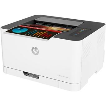 HP Color Laser 150nw - Imprimante - couleur - laser - A4/Legal - 600 x 600 ppp 4 ppm (couleur) - jusqu'à 18 ppm - capacité : 150 feuilles - USB 2.0, LAN, Wi-Fi(n)