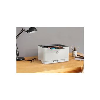 HP Color Laser 150nw - Imprimante - couleur - laser - A4/Legal - 600 x 600 ppp 4 ppm (couleur) - jusqu'à 18 ppm - capacité : 150 feuilles - USB 2.0, LAN, Wi-Fi(n)
