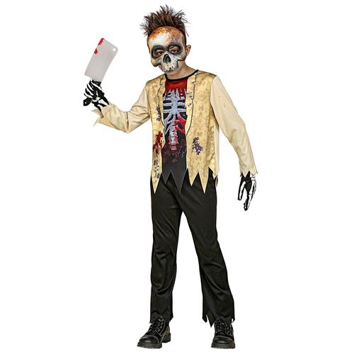 Déguisement de Squelette zombie - Enfant - 8/10 ans (128 à 140 cm) WIDMANN