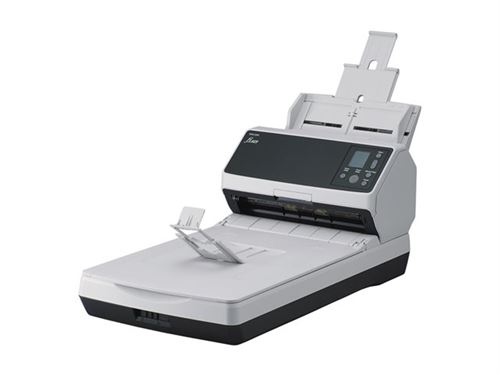 Fujitsu fi-8270 - Scanner de documents - à plateau : CCD / Chargeur automatique de documents : double CIS - Recto-verso - 216 x 355.6 mm - 600 dpi x 600 dpi - jusqu'à 70 ppm (mono) / jusqu'à 70 ppm (couleur) - Chargeur automatique de documents (100 feu