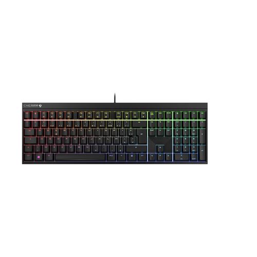 Non Communiqué Noir Cherry Mx 2.0S - Clavier - Backlit - Usb - Azerty - Français - Commutateur : Cherry Mx Red