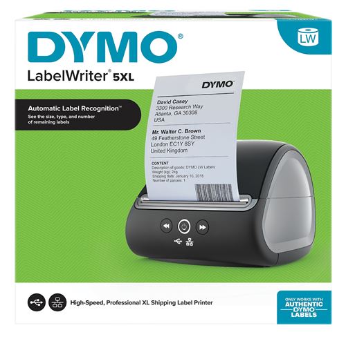 DYMO LabelWriter 5XL - Imprimante d'étiquettes - thermique direct