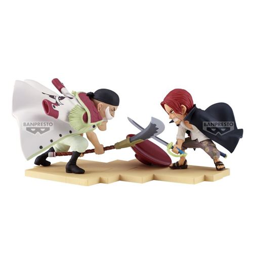 Non Communiqué Blanc Figurine Wcf Log Stories | One Piece | Edward Newgate Vs Shanks