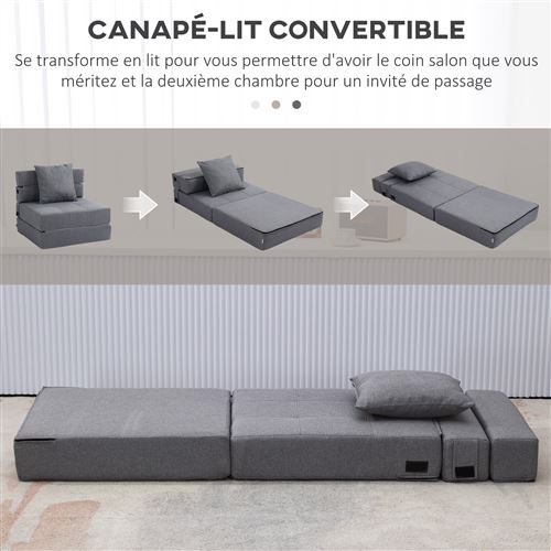 Canapé Convertible Cuir | Luxe Italien & Livraison Offerte