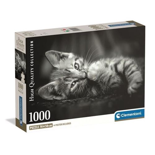 Clementoni Puzzle Adulte Kitty - 1000 Pièces - Image 3