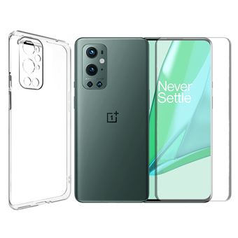 Hkess Étui Silicone Coque pour OnePlus 9 Pro Cordon Tour