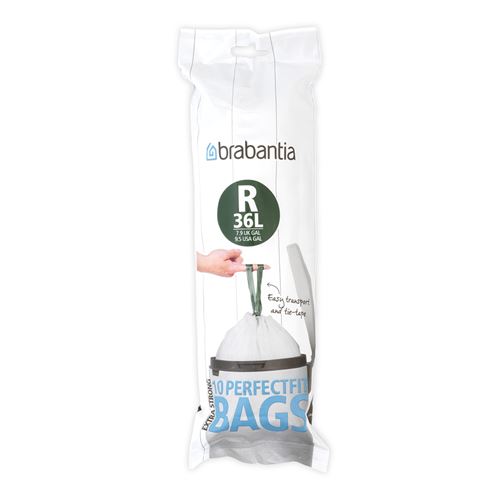 Brabantia Perfectfit Bags Size R 36 Litre 10 Bag Roll